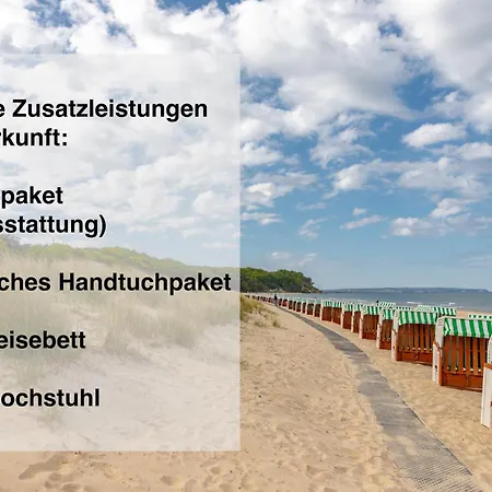 아파트 Deichblick, Columba Sellin (Rugen)